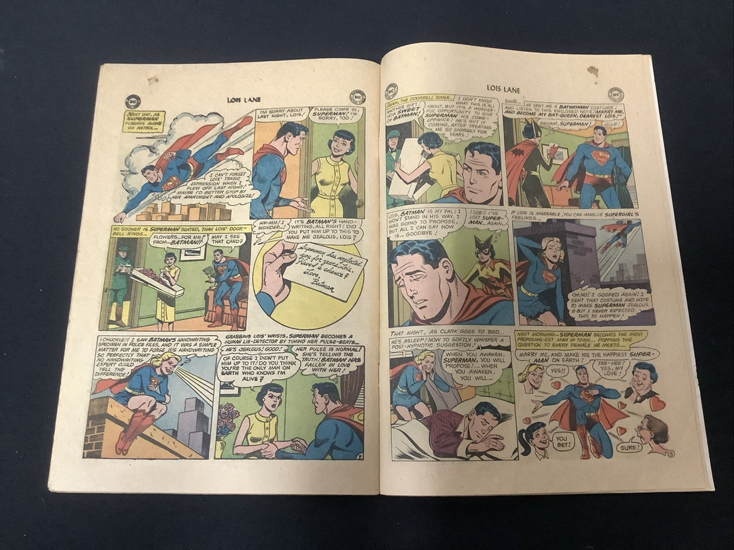 Superman's Girl Friend, Lois Lane #14 (DC Comics Jan 1960) VG+ (4.5) See Photos