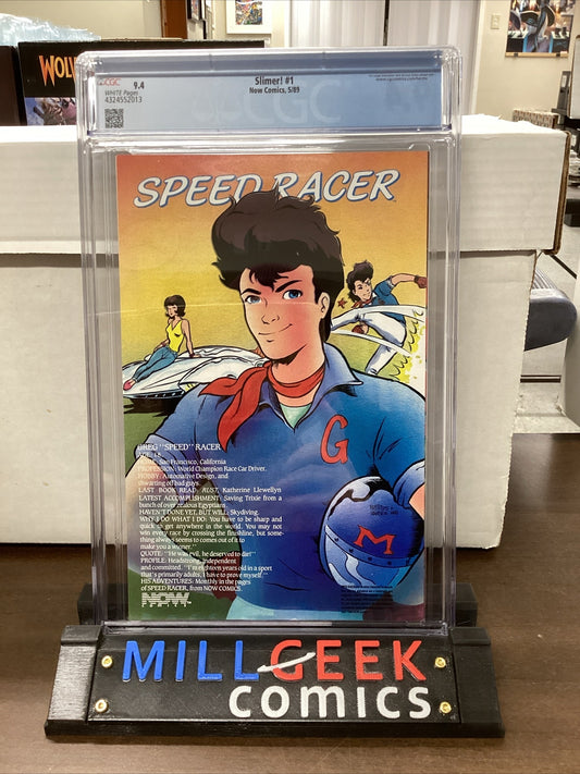 Slimer #1 - Real Ghostbusters! Mitch O' Connel Cover  1989 - CGC 9.4