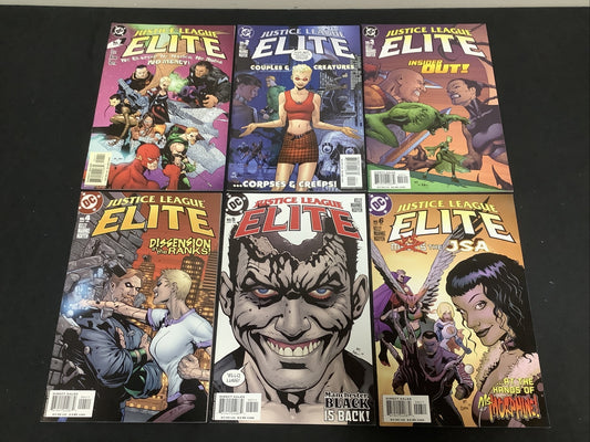 Justice League Elite #1-6 Comic Lot, DC Comics, Joe Kelly Doug Mahnke, 2004