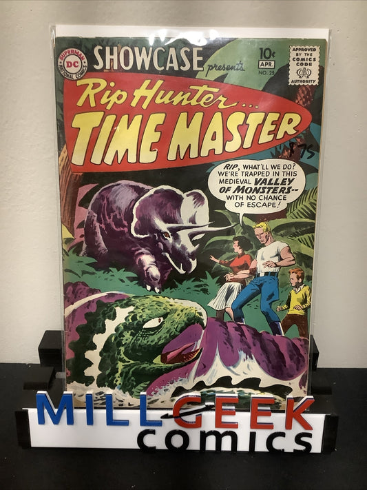 Showcase #25 (1960) F/G (1.5) Henry Baltinoff/Joe Kubert, 3rd Time Masters, Rust