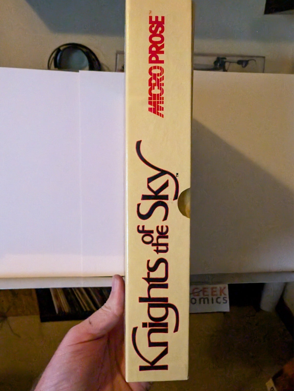 Knights of the Sky, Amiga Big Box NO DISCS JD