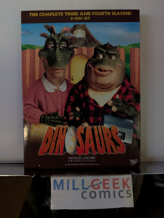 Dinosaurs: The Complete Third and Fourth Seasons (DVD) Like New -JD