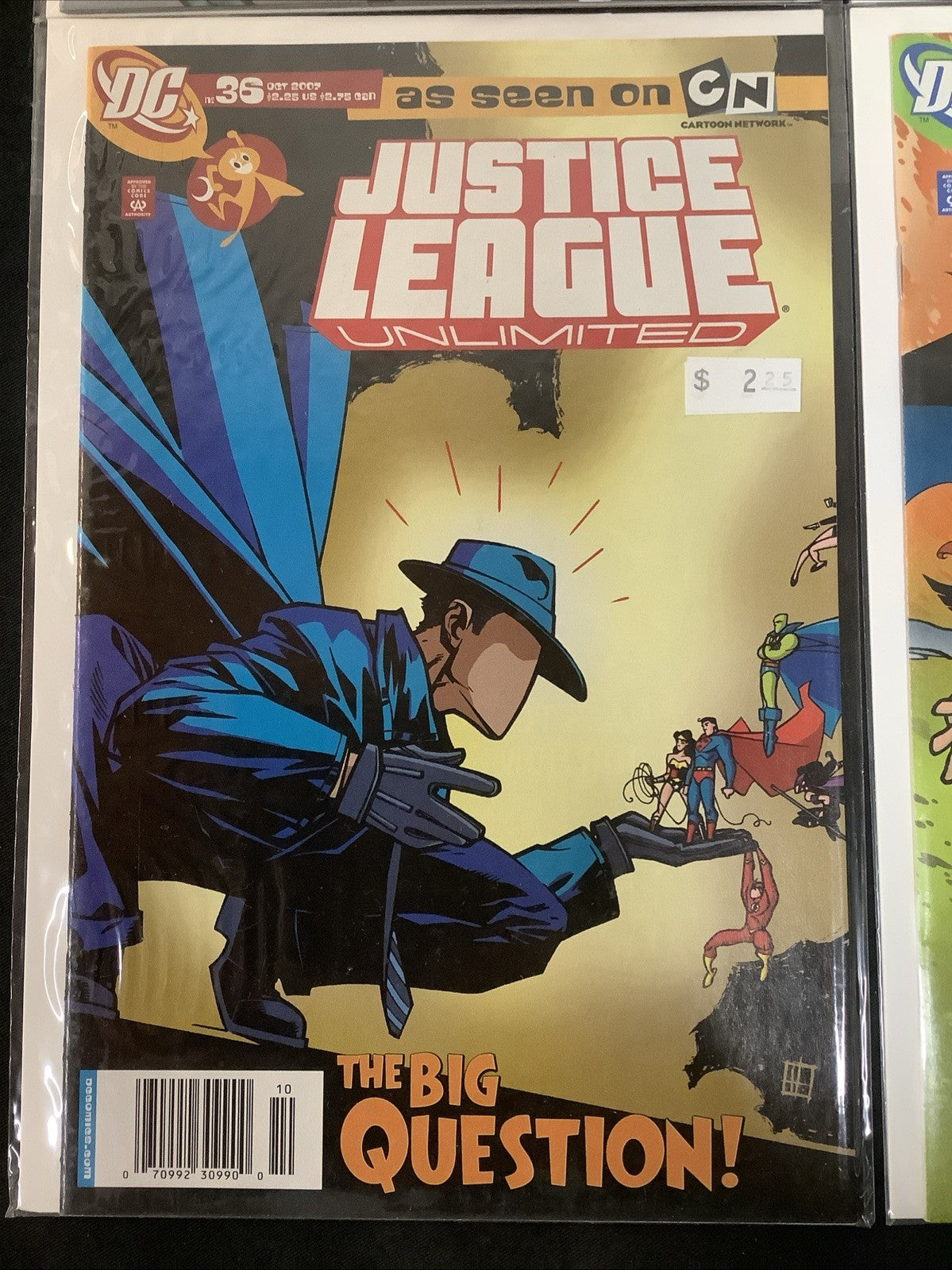 Justice League Unlimited #34-37 Comic Lot, DC Comics, NEWSSTAND COVERS!