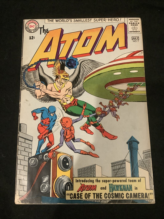 The Atom #7 (DC Comics June-July 1963) VG/F (5.0) Gil Kane/Gardner Fox