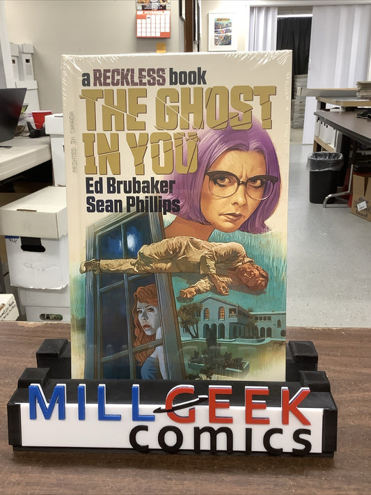 The Ghost in You: A Reckless Book By Ed Brubaker - SEALED! W/signed Bookplate.