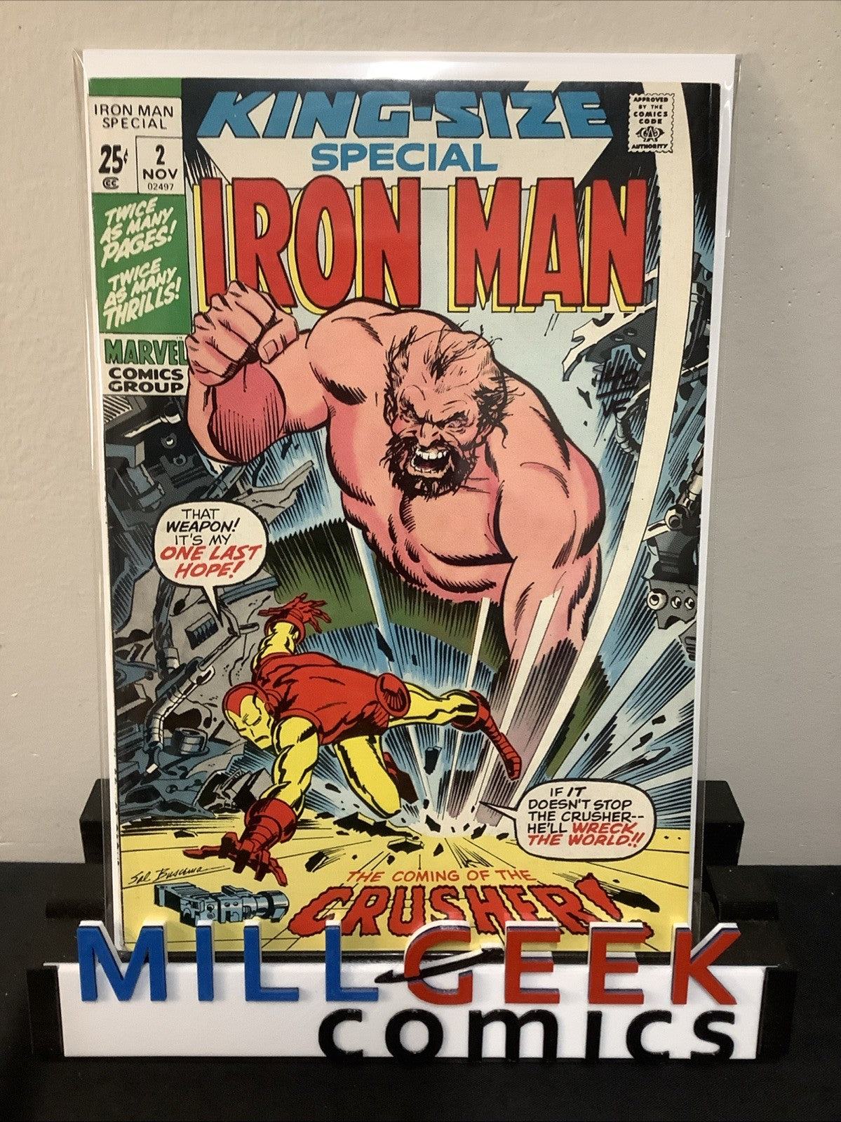 Iron Man Special #2 (Marvel Comics November 1971) VF (8.0) Stan Lee/Gene Colan