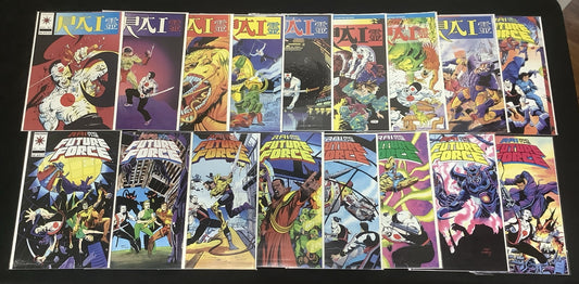 RAI #1-33 Comic Lot, Valiant, David Michelinie, Low Print Run/scarce, 1992