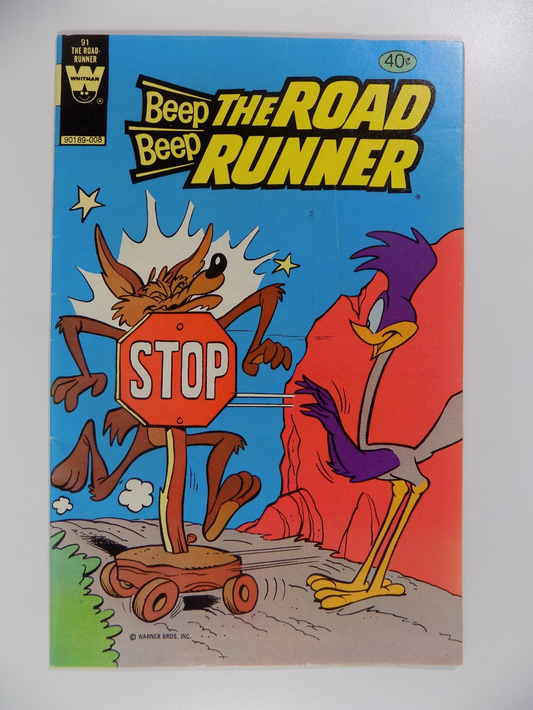 Road Runner #91 Low Print Multi Pack Only! August 1980 Very Fine-