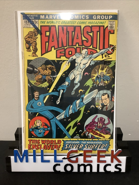 Fantastic Four #123 (Marvel Comics June 1972) F+ (6.5) Stan Lee/John Buscema