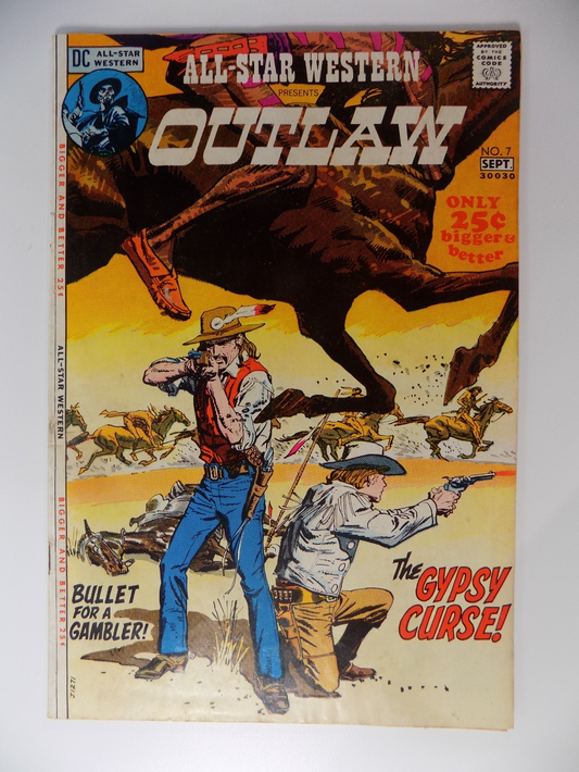 All-Star Western #7 DC Comic September 1971 Fine/Very Fine