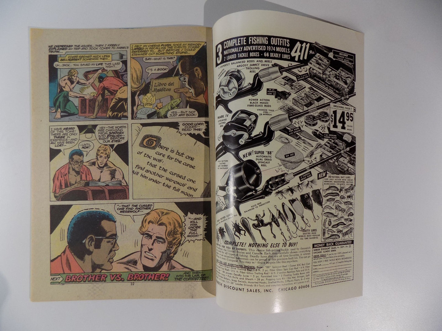 Werewolf by Night #19 Marvel Comic July 1974 Very Fine+