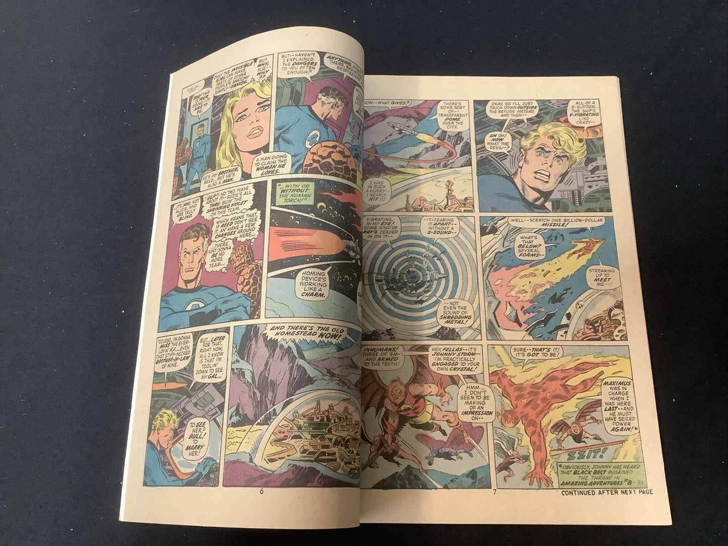 Fantastic Four #129 (1972) VF+ (8.5) Roy Thomas/John Buscema, 1st App Thundra