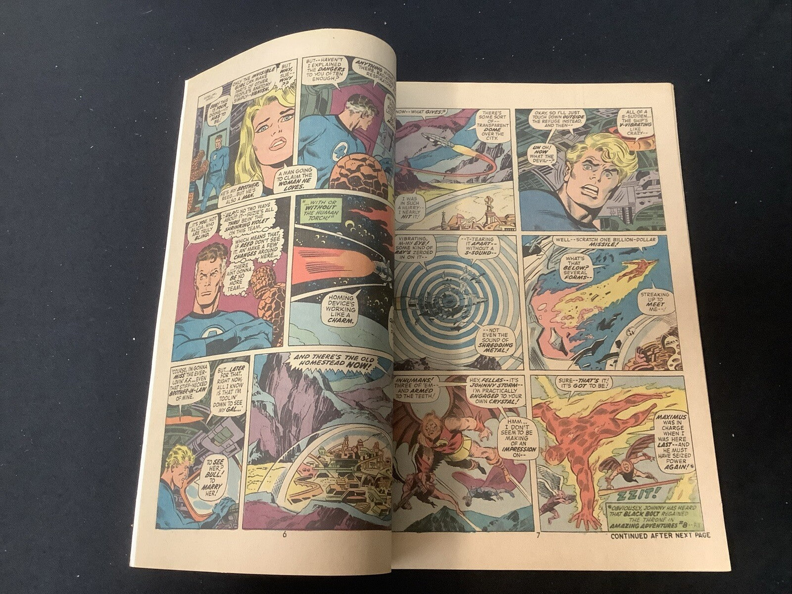 Fantastic Four #129 (1972) VF+ (8.5) Roy Thomas/John Buscema, 1st App Thundra
