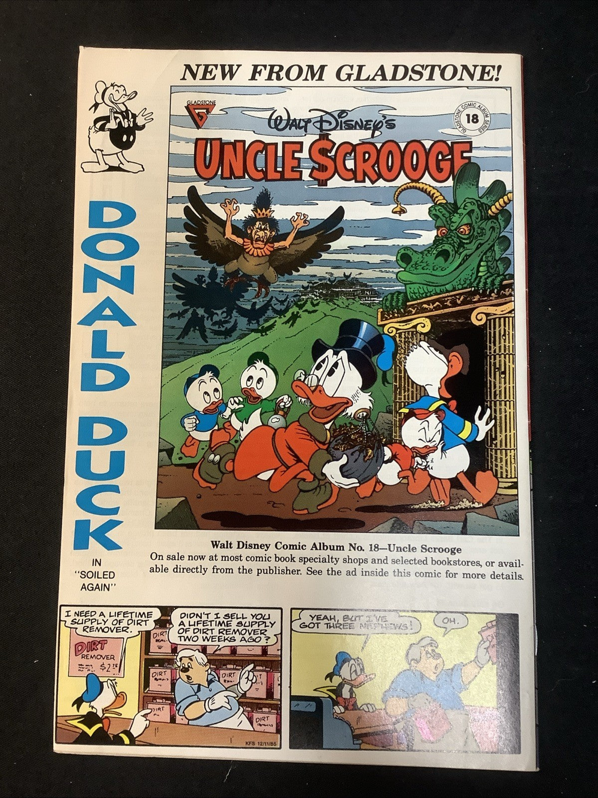 Walt Disney's Mickey Mouse and Donald #13-15, Gladstone Comics, Carl Barks