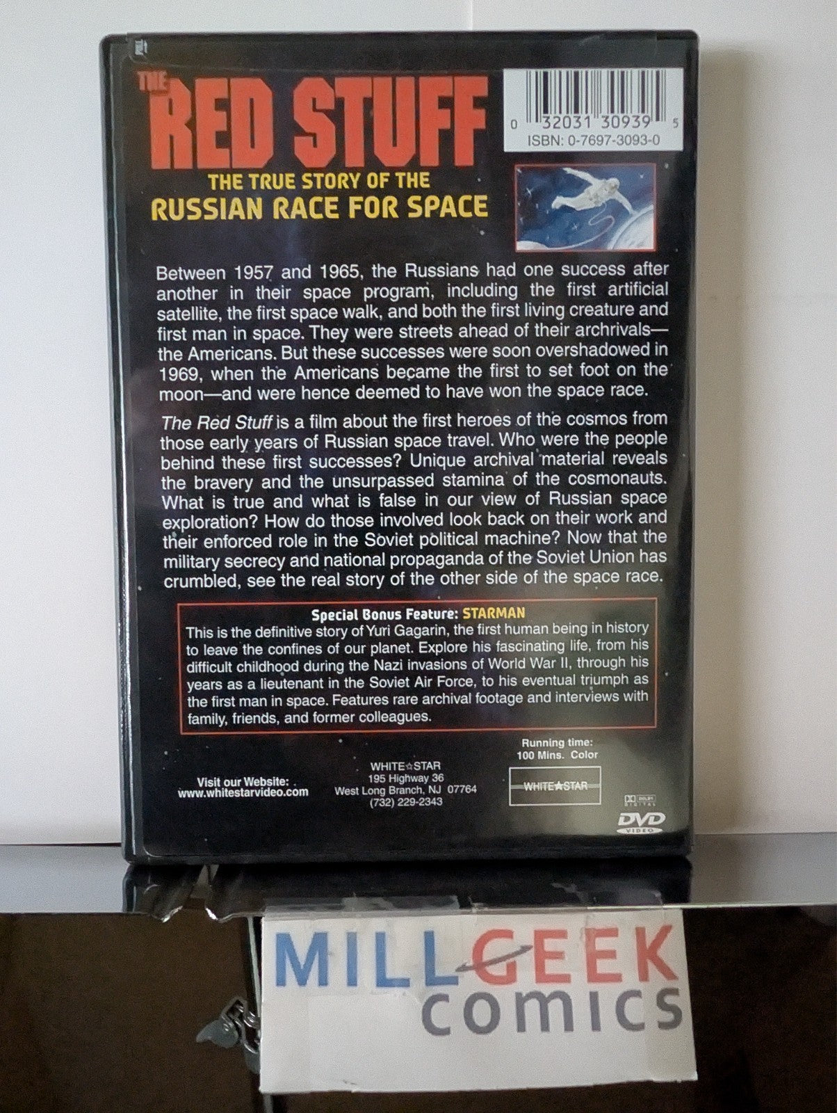 Apollo 11, Men on the Moon / Red Stuff, Story of Russian Race for Space (DVD)-JD