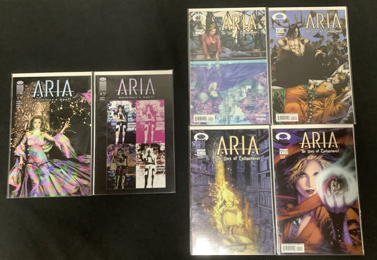 Aria Comic Set: Summer’s Spell #1-2, Uses Of Enchantment #1-4, 6 Comics Total