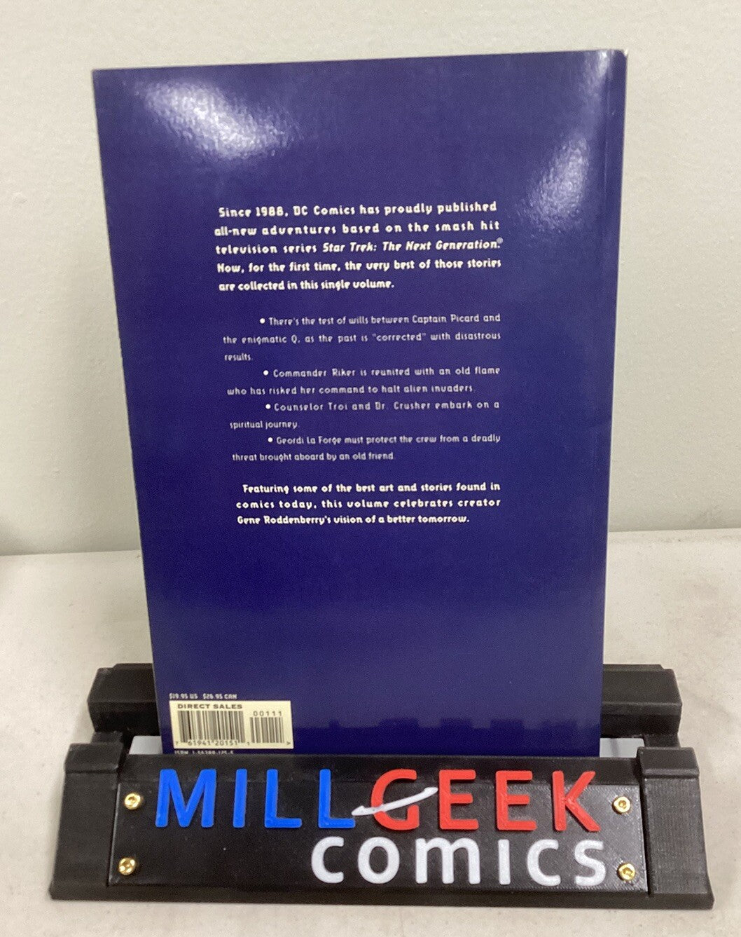 Star Trek Graphic Book "The Best of Star Trek: The Next Generation" 1st Edition