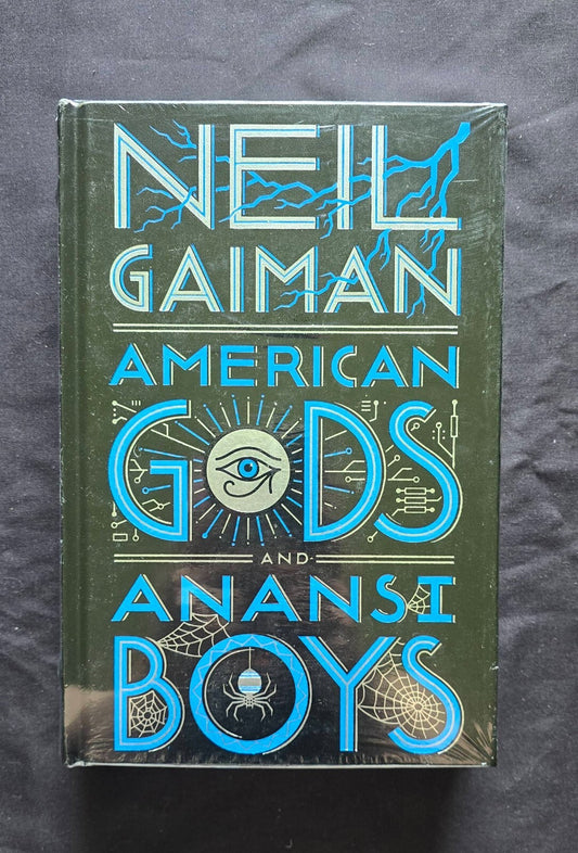 American Gods Anansi Boys by Neil Gaiman (SEALED, HC) JD