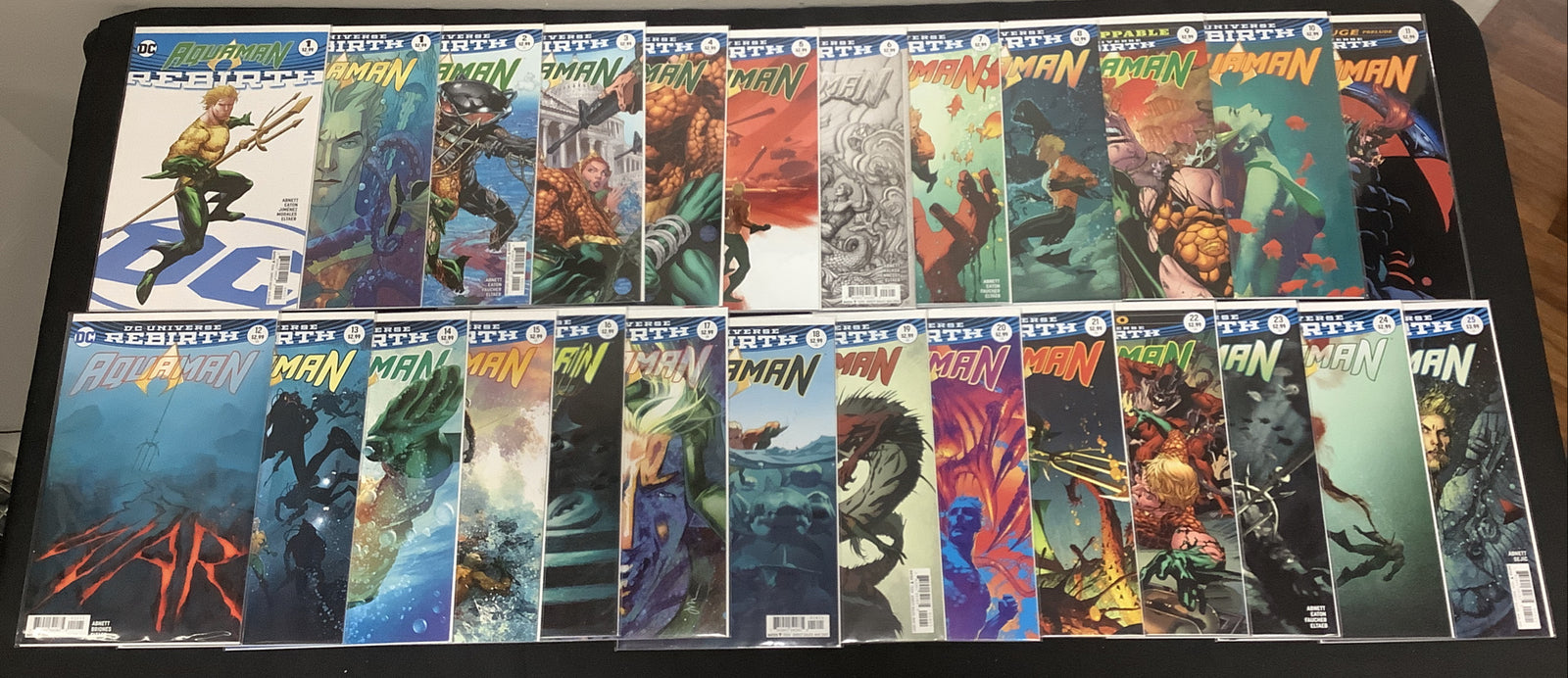 Aquaman 1-46 + Rebirth 1 + Future State 1-2 + Aquaman/Jabberjaw 1 Comic Bundle