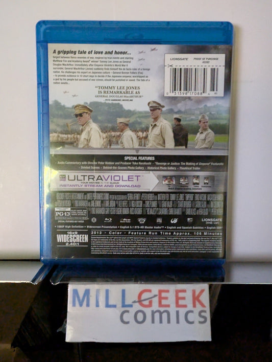Emperor, Tommy Lee Jones (Blu-Ray) Like New -JD