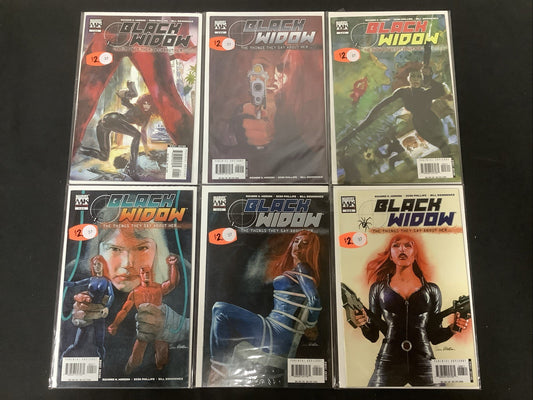 BLACK WIDOW: The Things They Say About Her # 1-6 Complete Comic Series, Marvel