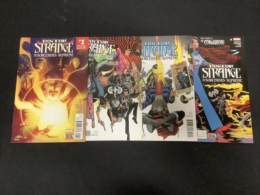 Doctor Strange and the Sorcerers Supreme #1-4 (2016) 1st Nina the Conjuror