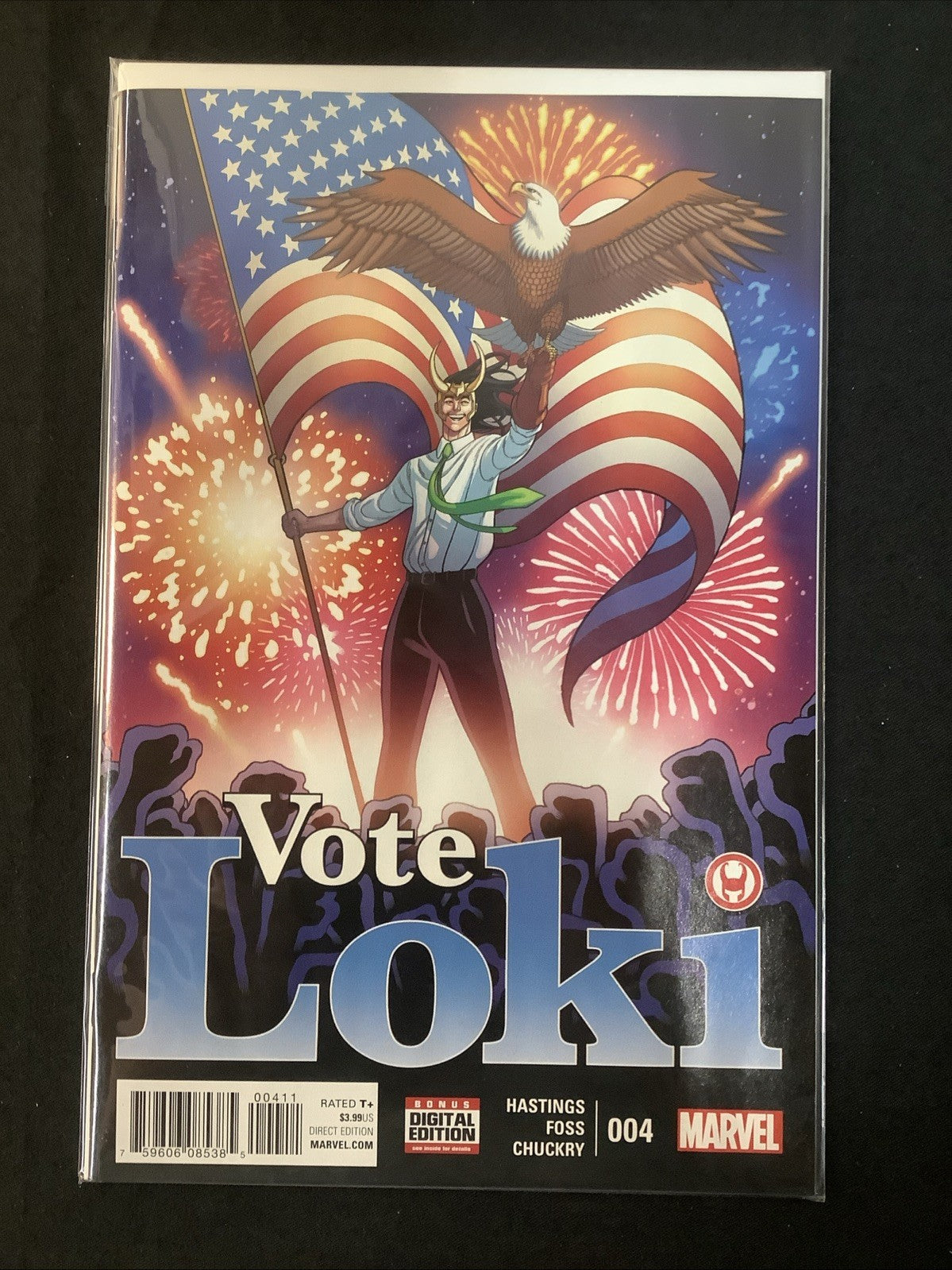 Vote Loki #1-4 Complete Comic Set, Marvel, Hastings/Foss/Chuckry, Disney+