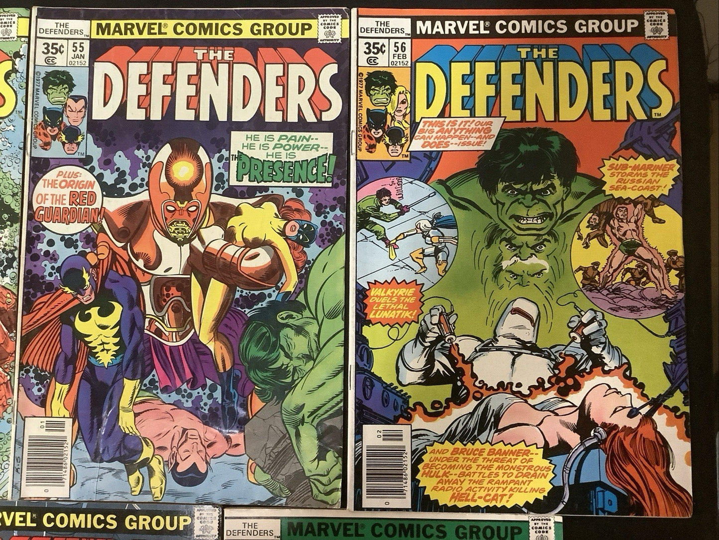 The Defenders #50-62 Comic Lot, Marvel Reader Copies, David Anthony Kraft