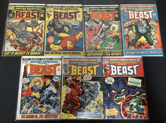 Amazing Adventures #1-17 Comic Lot (1-4,6,8 Almost Detached/Spine Splits)