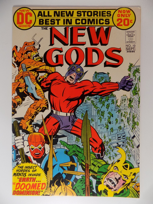 New Gods DC Comic #10 September 1972 Very Fine