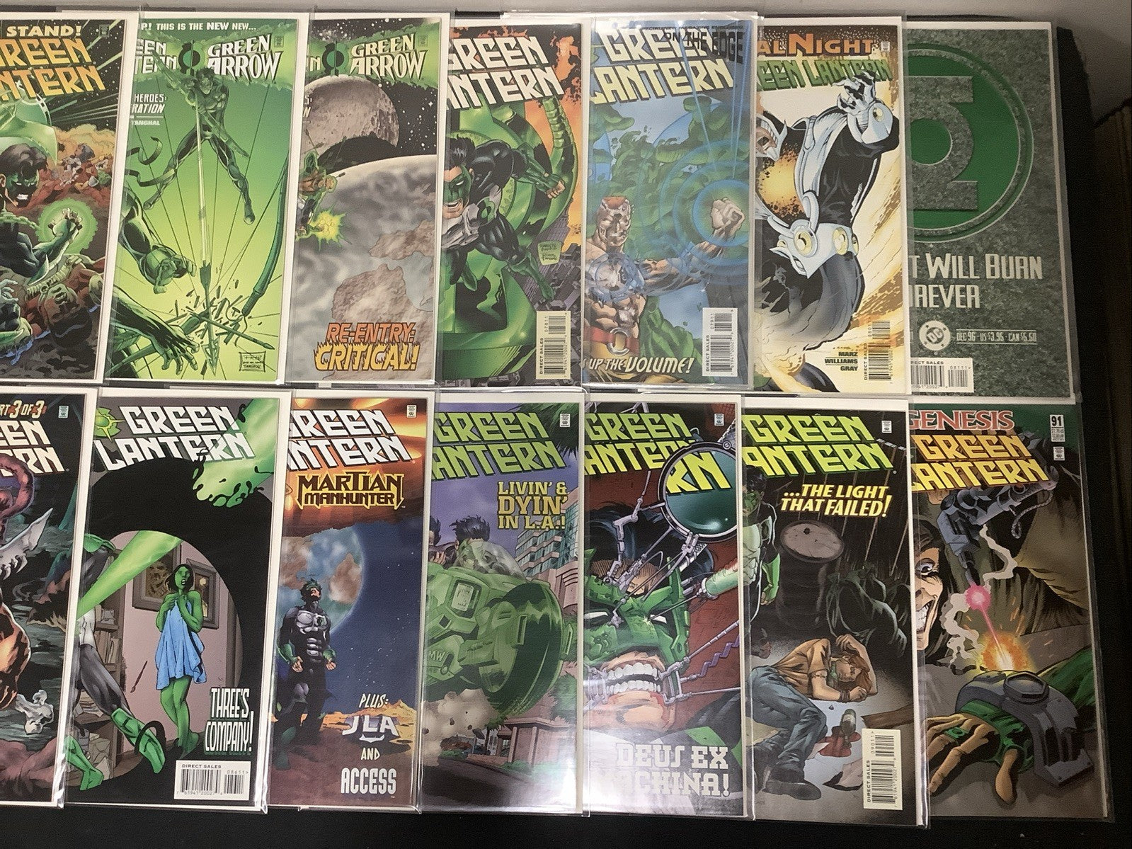 Green Lantern #52-91 Comic Lot, DC Comics, Ron Marz, Controversial Fridge Death