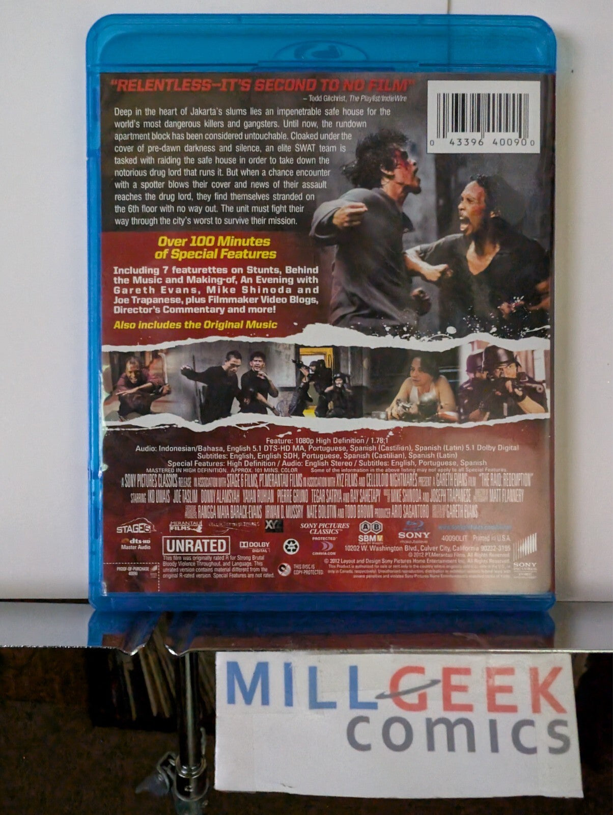 The Raid: Redemption & The Raid 2 (Blu-ray 2 Movie Set) Like New -JD