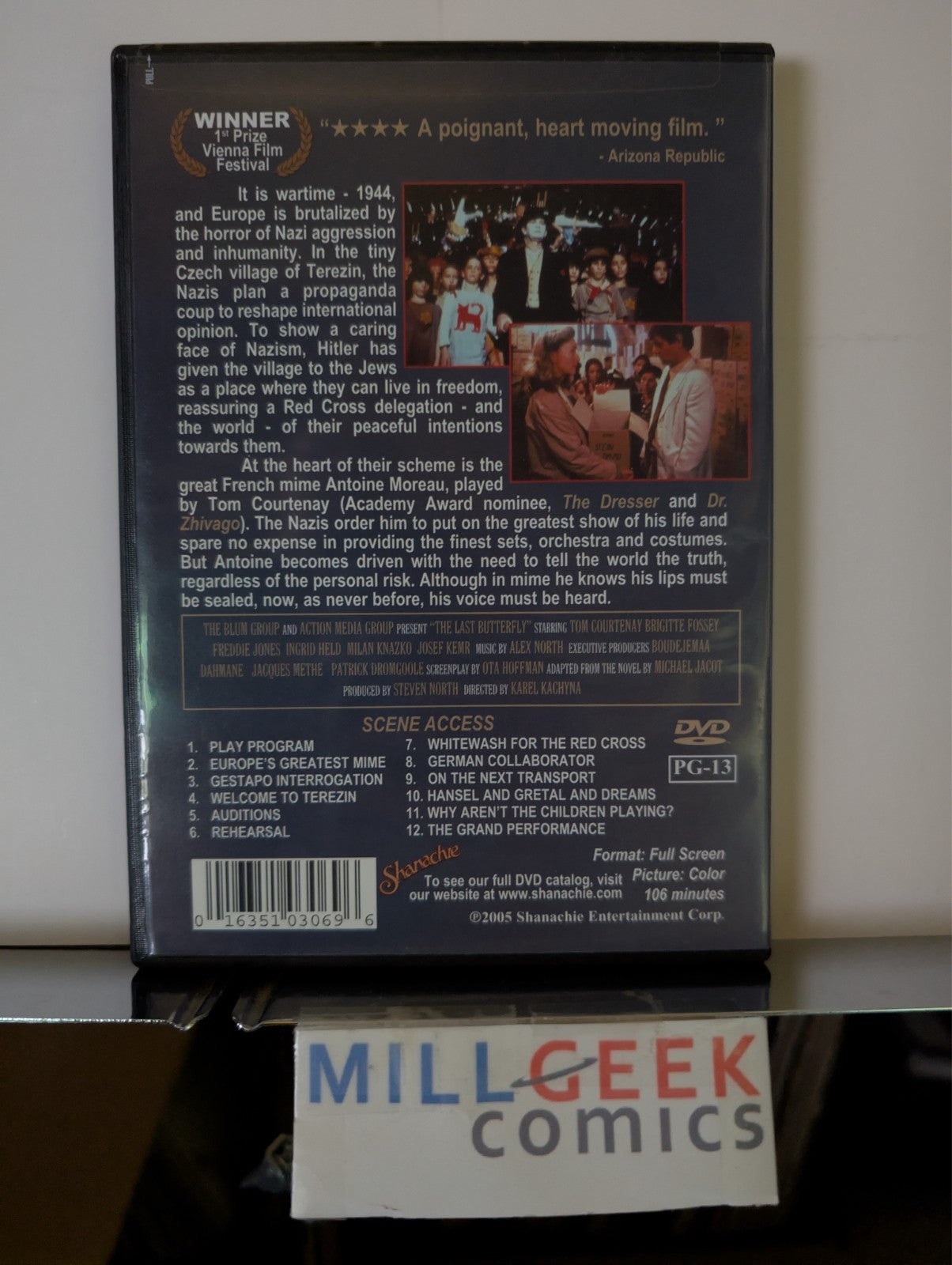 Paradise Road / The Last Butterfly, 2 Movie Set (DVD) Like New -JD