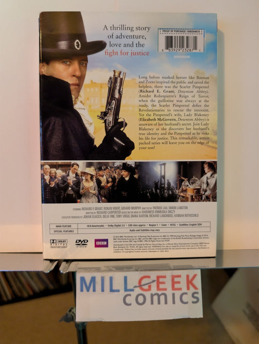 The Scarlet Pimpernel, Richard E Grant, BBC 4 Disc Set (DVD) -JD