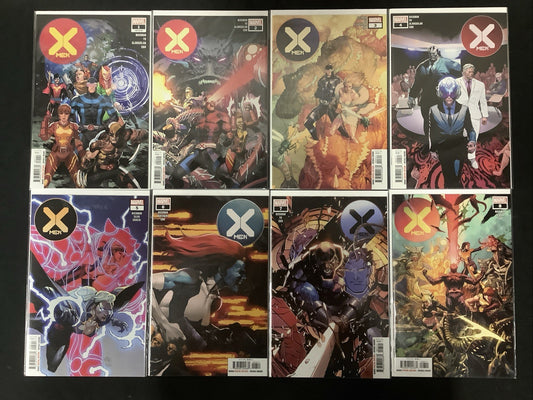 X-Men #1-8 Comic Lot, Marvel Comics, Hickman/Yu/Alanguilan, Krakoa