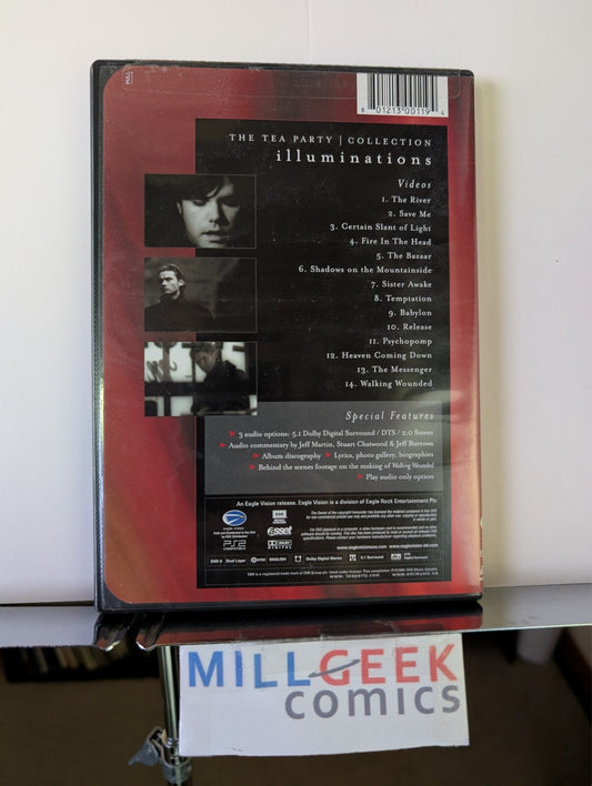 The Tea Party Collection, Illuminations (DVD 2001) Like New -JD