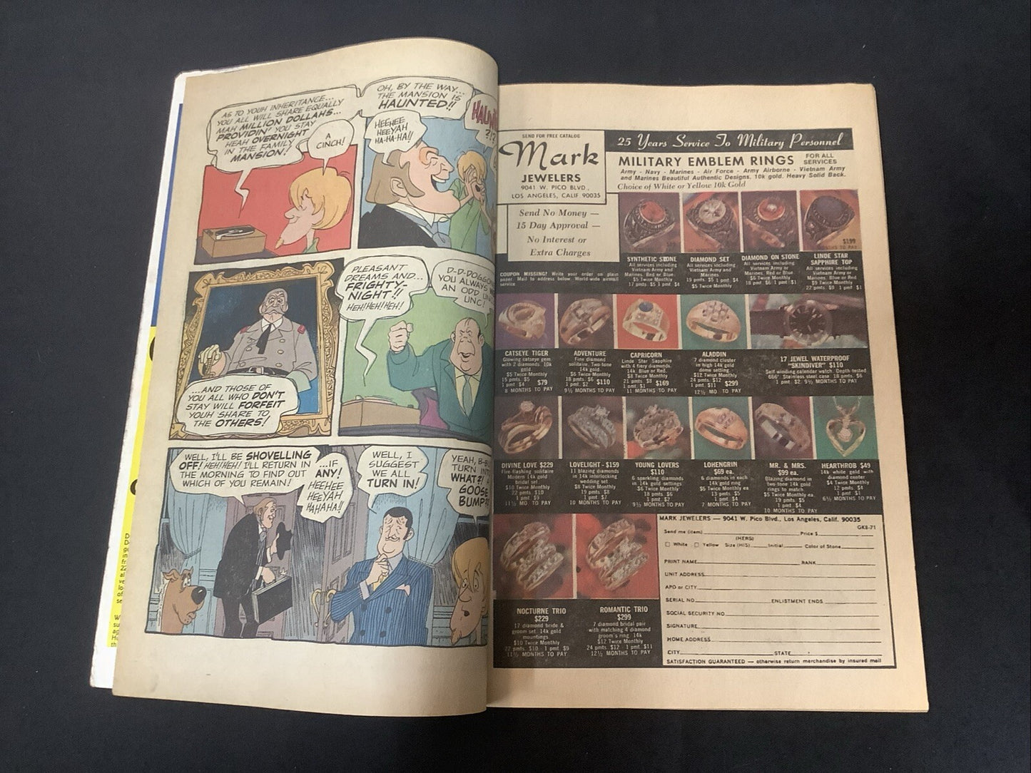 Hanna-Barbera Scooby Doo... Where Are You! #8 (Oct 1971) 3.0 (G/VG) See Photos