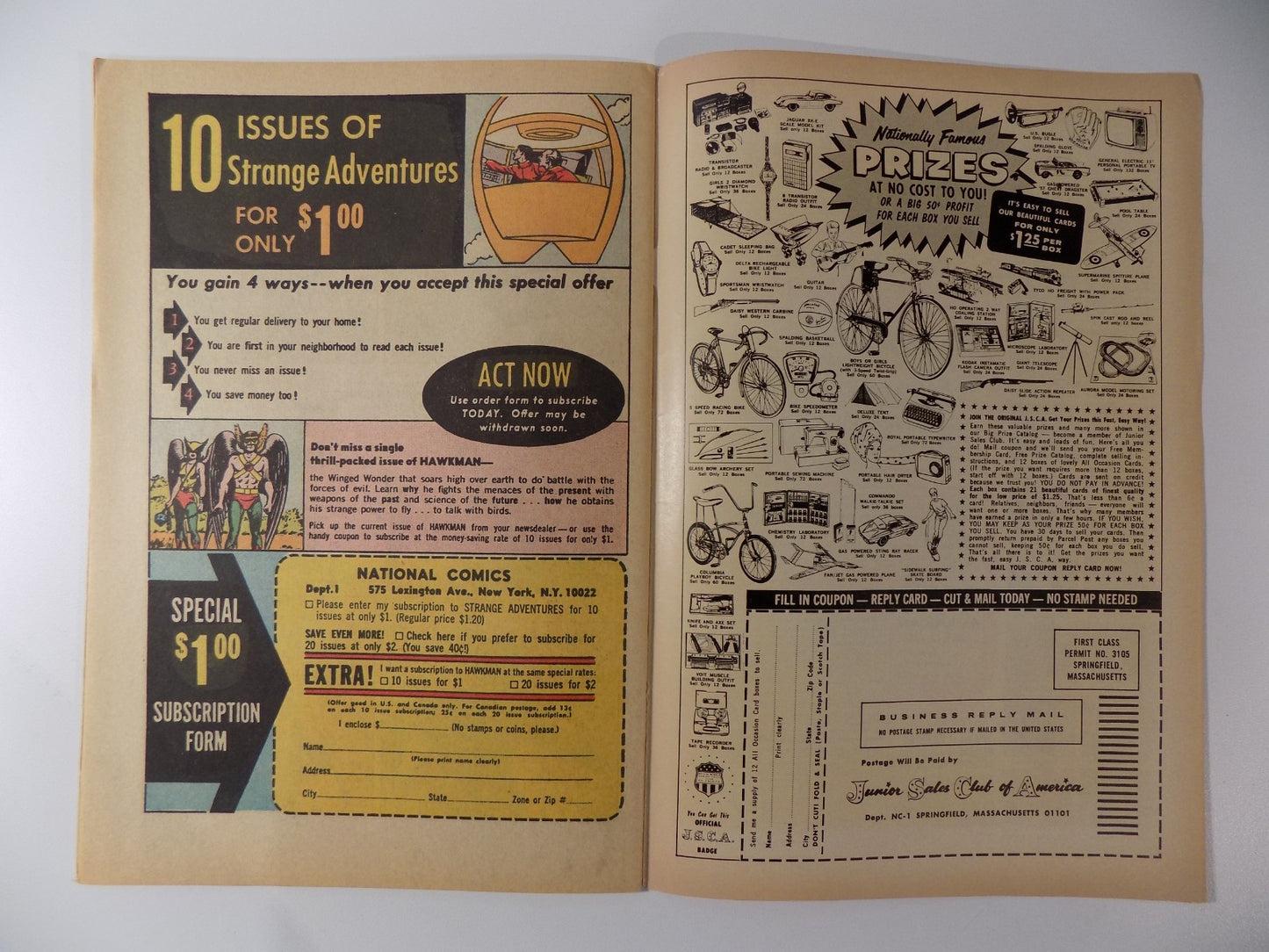 Strange Adventures #174 DC Comic March 1965 Fine/Very Fine