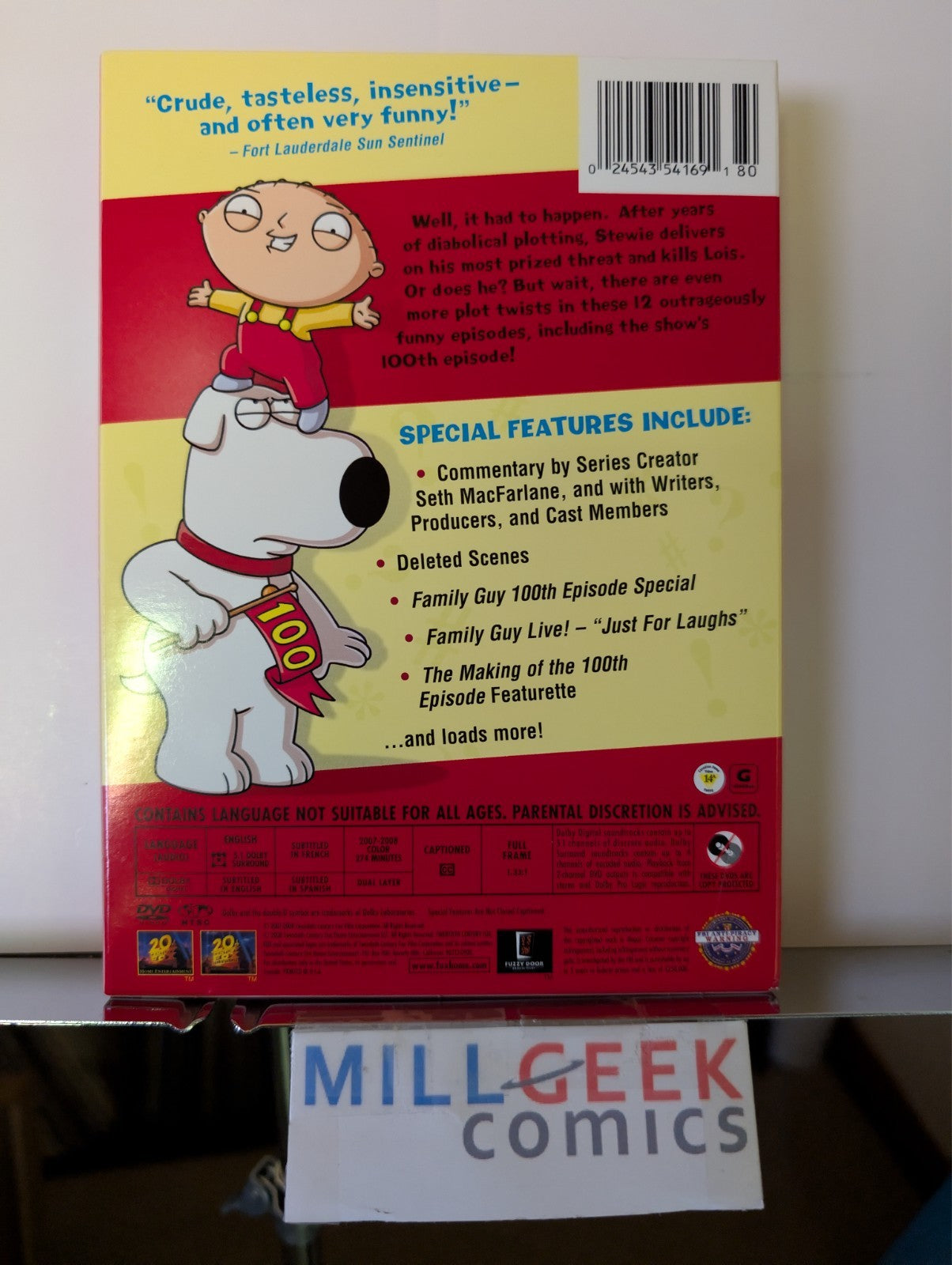 Family Guy Volume Four (New) Volume Five (New) Volume Six (Like New) (DVD) -JD