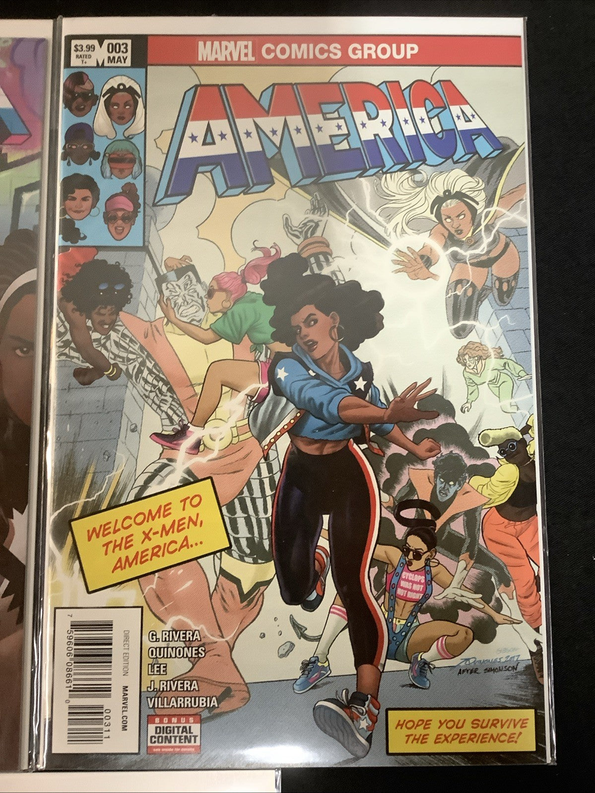 America #1-5 Comic Lot, Marvel, 1st America Chavez Solo, CTCCC Exclusive Cover