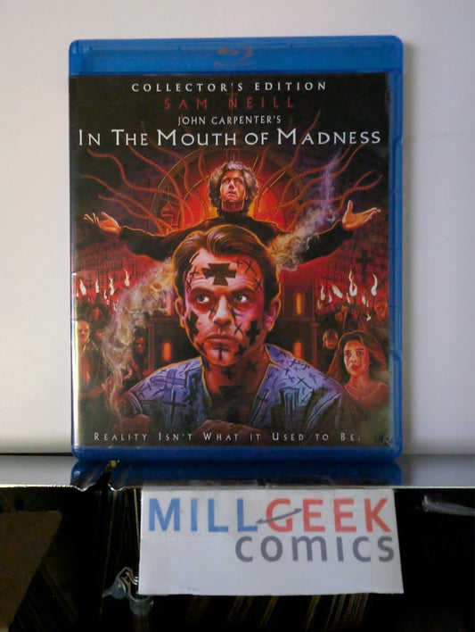 In the Mouth of Madness, John Carpenter, Collector's Ed (Blu-Ray) Like New -JD