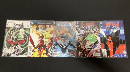 Batman Beyond Unlimited #1-5 Comic Lot, Dustin Nguyen, DC Comics, Justice League