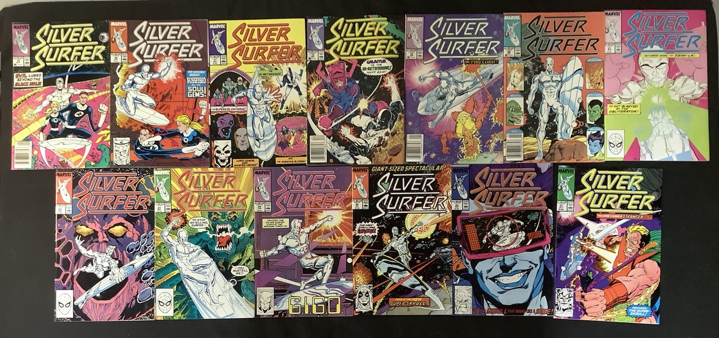 Silver Surfer #1-82 + #50 Comic Lot, Reader Copies, 1st App Infinity Gauntlet