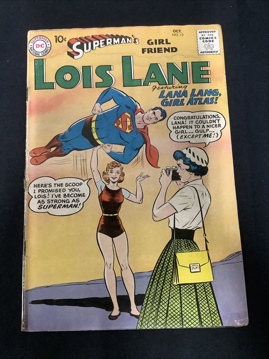 Superman's Girl Friend, Lois Lane #12 (DC Comics Oct 1959) VG (4.0) See Photos