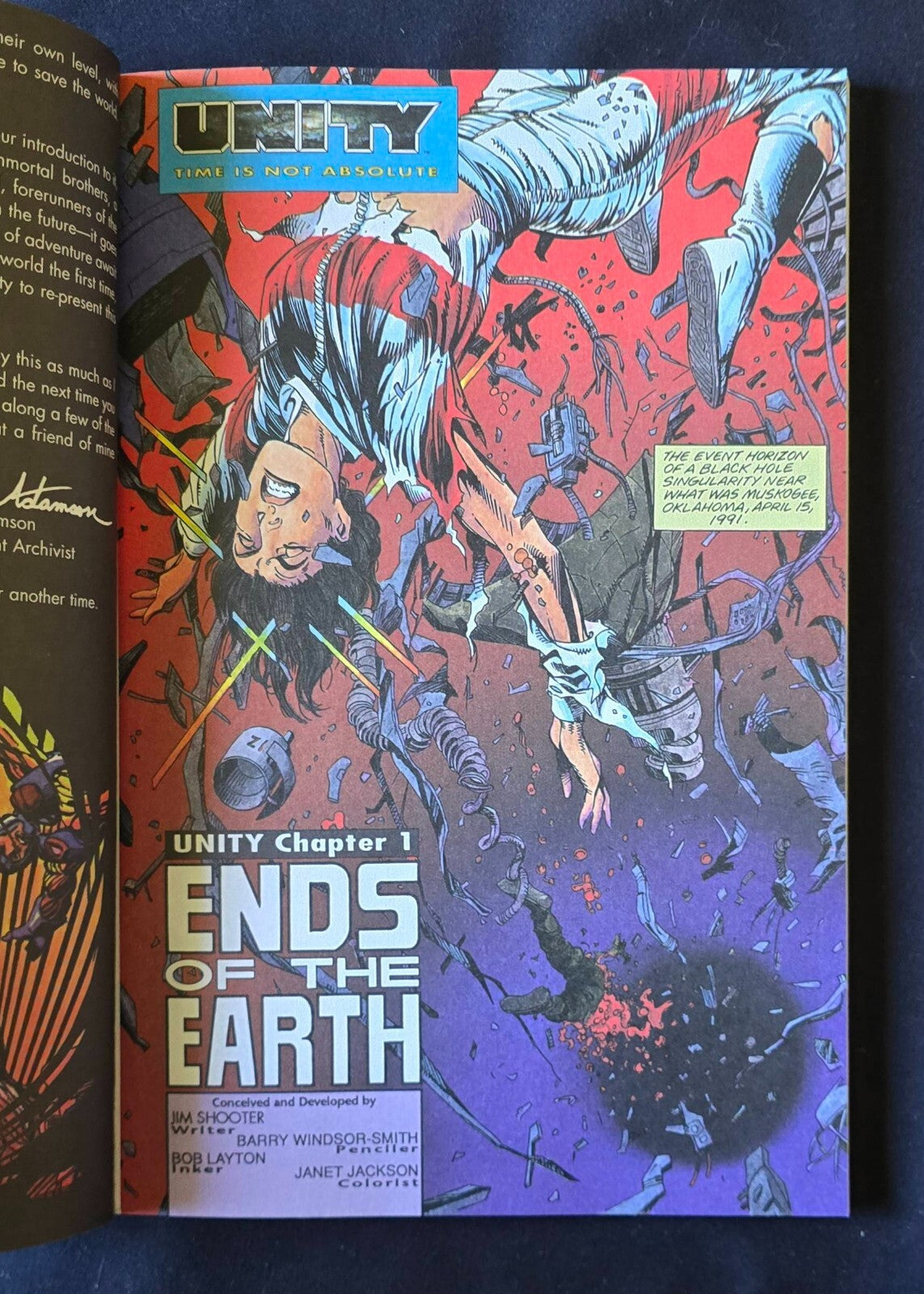 Unity Saga Volumes 1 & 2 - Scarce TPB! 1st Print (Valiant, 1994)