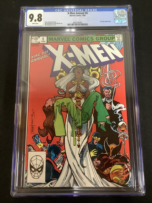 X-Men Annual #6 (Marvel Comics 1982) CGC Graded 9.8 (NM/M)  Chris Claremont