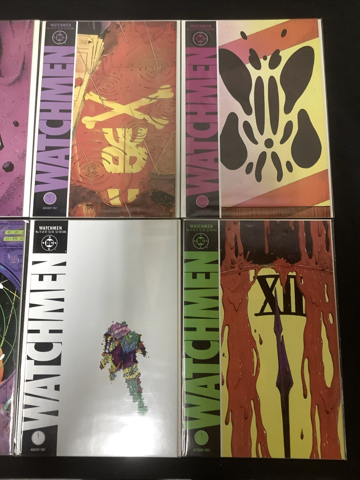 Watchmen #1-12 Complete Comic Series, DC Comics, Alan Moore/Dave Gibbons