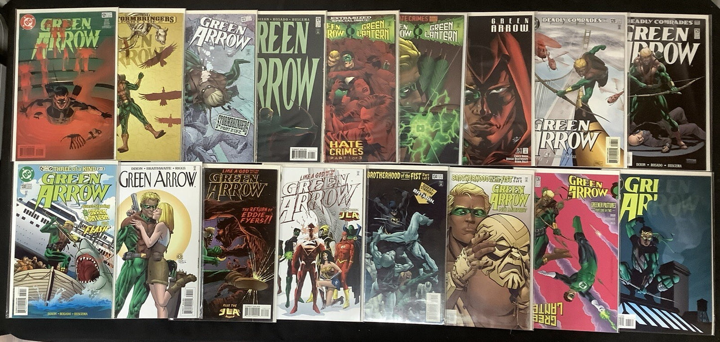 Green Arrow (Vol.2) #1-137 Complete Comic Series, Mike Grell/Ed Hannigan, DS