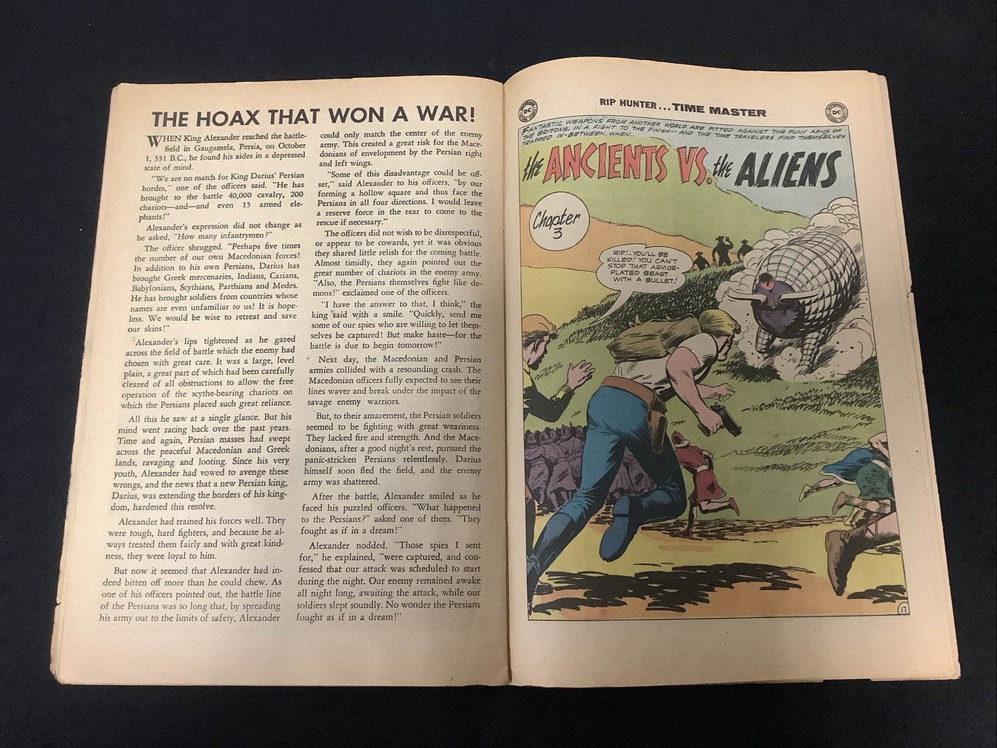 Rip Hunter...Time Master #5 (DC Comics November-December 1961) VG (4.0)
