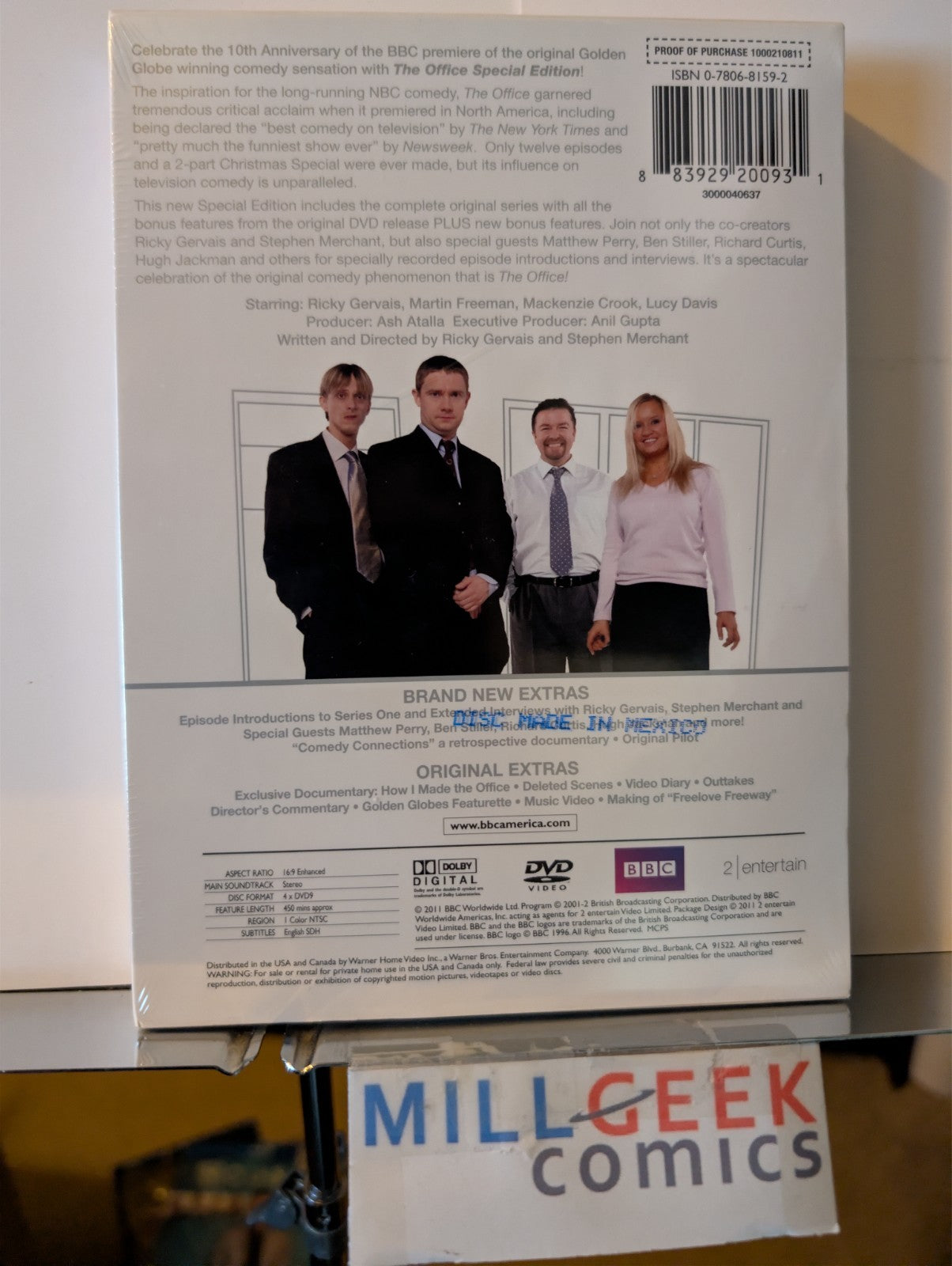 The Office, Special Edition 10th Anniversary BBC UK (DVD) Brand New -JD